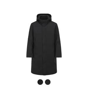 [앤드지][앤드지] 디테쳐블 후드 롱 구스다운 점퍼_BZD4FP1102