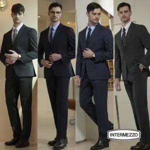 25FW[인터메조] 워셔블 데일리 수트 상하의 4종 SET_23044640_589523