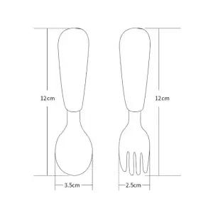 세트 수저 스푼포크세트 어린이 유아용 포크 (WF294CF)