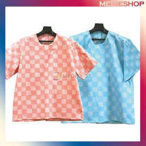 치료복(패턴) 상의 절개치료복 트임환자복 검사복