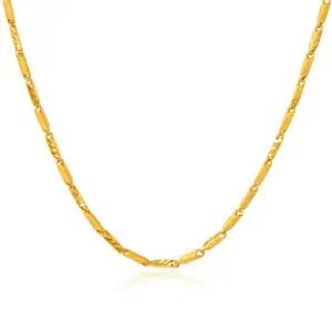 남자 순금 목걸이 18.75g [베이직 샌딩콤비]