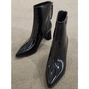 [갤러리아] [센터시티] 고세 여성 세미 웨스턴 앵클부츠 OZA4F048  블랙