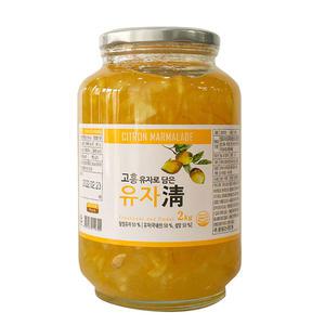 전남 고흥 유자청 유자차 농축액 엑기스 청 음료 베이스 2kg