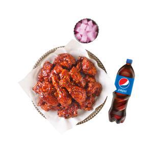 [멕시카나치킨] 땡초치킨+콜라1.25L