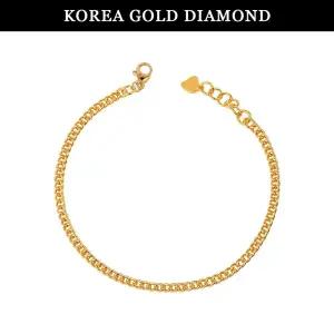 갤러리아 순금 팔찌 24K 여자 금팔찌 기본 체인 7.5g