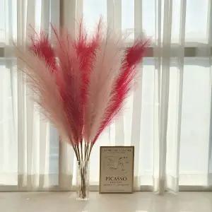 핑크뮬리 인조 갈대 팜파스 억새 강아지풀 조화/꽃다발/졸업식/산소/추모공원/가랜드/장식