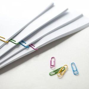 사무용클립 사무용 색상 클립 집게 서류 컬러 다양한 120P 집게클