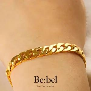 순금팔찌 37.5g(10돈 열돈) 24k 남자 디자인 체인 비벨