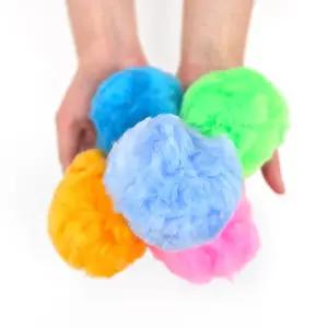 아이스크림몰 파스텔 솜털공 유아 체육 교구 소프트볼 촉감 놀이 가벼운 말랑볼