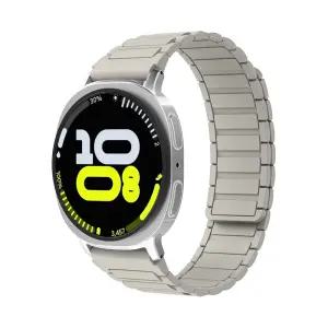 갤럭시워치8 클래식 러기드 마그네틱 실리콘 스트랩 밴드 스타라이트