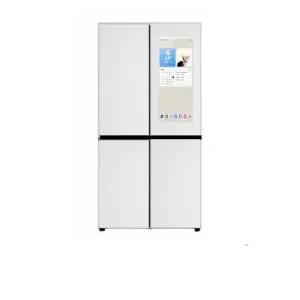 삼성 비스포크 AI 패밀리허브 864L 4도어냉장고 RM90F91B1W 클린화이트 (전국삼성물류설치)