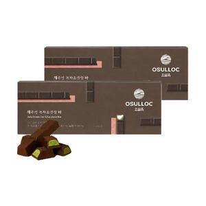 오설록 제주섬 녹차초콜릿바 120g, 2개