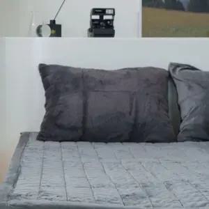 잘자요 밍크 10mm극세사 밴딩 카페트겸패드 SS(슈퍼싱글) 차콜 110 x 200