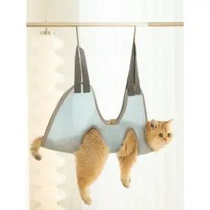 안전 애견 미용 발톱 걸이 고양이 손질 블루 특소형 3kg 이하