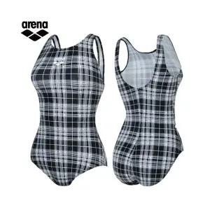아레나 멜로우체크 원피스 U백 A5FL1LD10 (사은품2종 증정)아레나 여성 원피스수영복