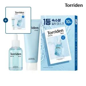 [SET] 토리든 다이브인 세럼 50ml+크림 80ml+마스크 10매 (+다이브인 마스크 1매+세럼 20ml)