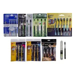 메디안 듀얼이펙션/트리플솔루션/미세모/대나무숯/송천염/골드와이드 칫솔 여행용 8종중선택