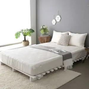 아망떼 온타임 순면광목 줄누빔 매트커버 SS Q