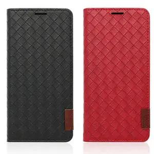 아트박스/키스맥 체크 마이즈 스탠딩플립 케이스(갤럭시A6 2018)