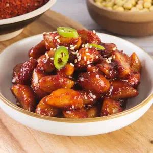 친환경 마늘장아찌무침 250g