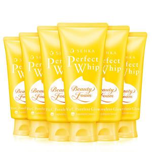 센카 퍼펙트 휩 비타민C 포어리스 글로우 100g 6개