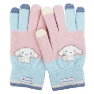 [오키즈] 시나모롤 니트손가락장갑-심플소프트 30201