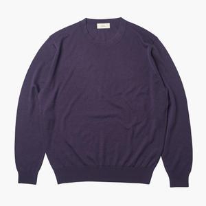 24FW Cashtouch Round-neck Knit Violet
