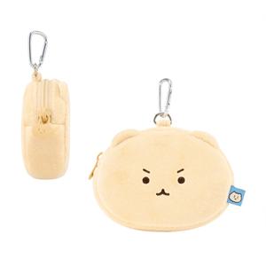 망그러진곰 굿즈 망곰이 얼굴 미니 파우치 키링 12x9cm