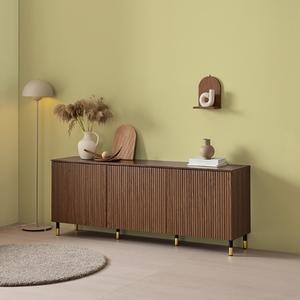 [보루네오]2컬러 1500 높은 템바 TV 거실장 수납장 티비다이(AX455R)(착불)