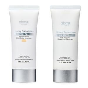 애터미 선크림 2개 60ml SPF50 썬크림 자외선차단