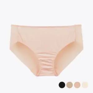 [보디가드] (4매입) 싱글 솔리드 미디 헴팬티 4Colors