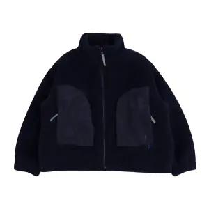 [롯데백화점]블루테일 네이비 보아 양털 하이넥 점퍼AYH1JP03NV