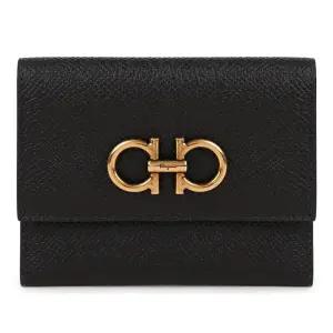 [명품] 페라가모 간치니 여성 카드지갑 22 0861 BLACK 779901