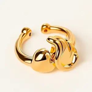 골드앤 순금 24K 하트 날개 돌반지