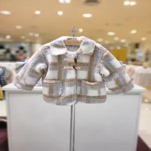 [대구백화점] [쇼콜라]외출복선물)드봉체크퍼자켓(TTNWJK015 B-AA)