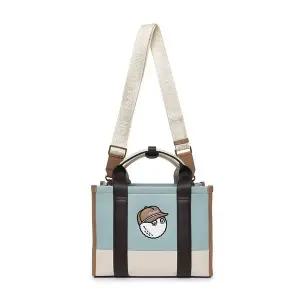 [말본골프]말본 컬러 블록 토트백 DARK MINT M5342PBG22MTD