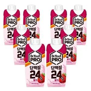무료배송 오리온 닥터유프로 단백질드링크 딸기맛 250ml 24개