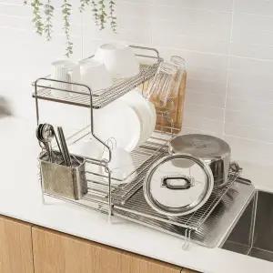 [비밀특가] 알텐바흐 뽀큐트 식기건조대 설거지건조대 스텐 그릇 1단 2단 건조대