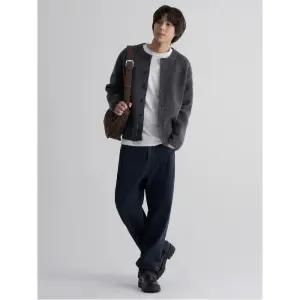 벌키 라운드 카디건  애쉬 (42595ALY14)