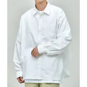 솔리드 옥스포드 오버셔츠(화이트) T20SH001-WH 210439