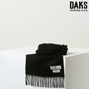 [닥스] DBMU5FE38 공용 블랙 캐시미어100 머플러 닥스핸드백