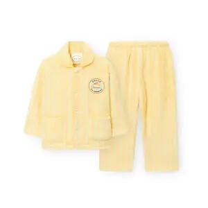 [롯데백화점]오르시떼 아동 G062 아임치즈케이크YE 긴소매 파자마 세트 OR25WKGEG062