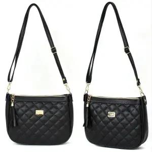 [아도라하우스]어반백 여성핸드백 누비반달 핸드백URB_W1050