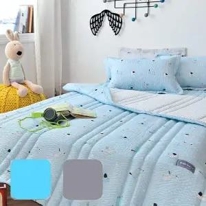 해피 시어서커 냉감 누빔이불SS 그레이 color 단품