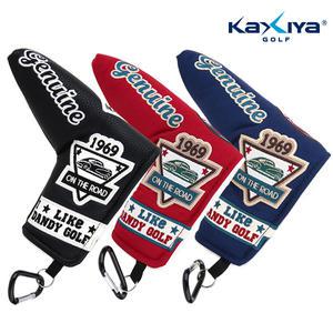 카시야 댄디 빈티지 패치 일자형 퍼터커버