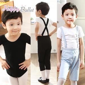[해피발레][남아동발레복모음]남아레오타드/쫄바지/9부/멜빵바지/반팔티/남아발레복/아동발레복/유아발레복