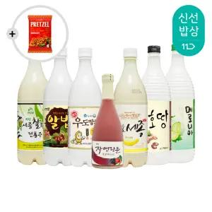 [품질보장]캠핑막걸리_복분자 막걸리 외 6종/프레첼