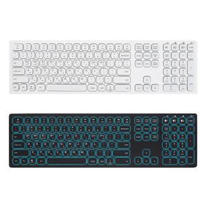 엔보우 블루투스 무선키보드 4채널 멀티페어링 백라이트 N패드 맥스