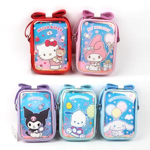 산리오캐릭터 가방 쿠로미마이멜로디 홀로그램 숄더백 초등학생선물