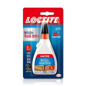 록타이트 빨리굳는 목공용 접착제 120g 수성 목공본드